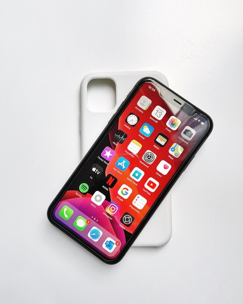 black iPhone 11 - digital skills workshops for survivors
